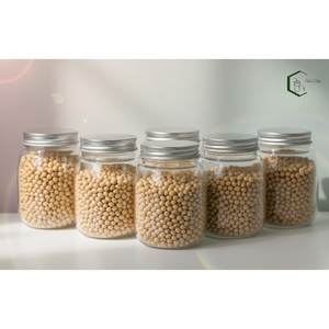 Envase Redondo de Plástico PET de 500 ml con Tapa de Rosca de Aluminio, para Dulces, Bocadillos y Alimentos, Cuello de 52 mm, Fábrica en Vietnam - Product Image 5