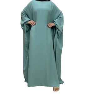Abaya suelta de manga murciélago para mujer - Product Image 5
