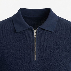 Polo de Alta Gama para Hombre con Cierre, Tejido Transpirable de Alto Rendimiento con Cuello Ajustable, Ideal para Ropa Deportiva - Product Image 4