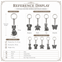 Porte-clés vintage en métal avec accents décoratifs, design personnalisé, cadeau souvenir, fourni directement par le fabricant