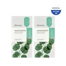 Maschera Essenziale Mediheal Madecassoside, Confezione da 20 Fogli, Set da 20 Pezzi, Maschera Viso Idratante con Ingredienti a Base di Centella Asiatica - Product Image 1