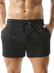 Active Wear Mesh Shorts For Men's Soft Casual Quick Drying For Daily Running Gym Fitness Mesh Shorts For Sale <b>Online</b> - Product Image 6