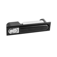 Serrure de porte de panneau électrique de poignée d'oscillation de support de serveur LM-818-4 pour le système d'alimentation