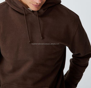 Alta calidad 100% algodón pulóver Sudadera con capucha transpirable personalizado impreso bordado traje de invierno estilo con capucha bajo mínimo al por mayor - Product Image 2