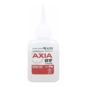 Pegamento Cianoacrilato de Baja Viscosidad y Secado Rápido AXIA 50g para Trabajos en Madera y Mármol Artificial - Product Image 1