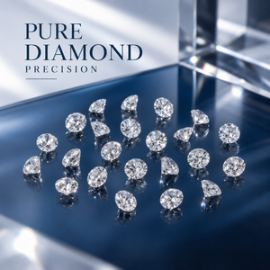 Diamantes Brillantes Redondos Cultivados en Laboratorio de Alta Calidad, 0.08-0.13 CT |   Piedras Sueltas de Color FG, Claridad SI, 2.7-3.2 MM, 11 Unidades, para Comercio de Joyería - Product Image 4