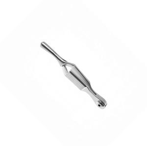 Pince hémostatique chirurgicale Johns Hopkins Bulldog Clamp de 2 pouces, courbée, avec mâchoires dentelées atraumatiques, en acier inoxydable de qualité chirurgicale - Product Image 1