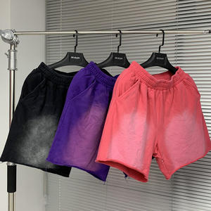 High Quality Sublimation All Print Polyester 5 Inch Double <b>Layer</b> Custom Youth Men Camo Mesh Knitted Drawstring Breathable Shorts - Product Image 4