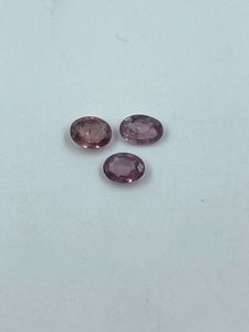 Spinel de couleur beige naturelle de haute qualité, 2,25 carats, 3 pièces, coupe ovale, 4,50x6 mm, pierres en vrac pour la fabrication de bijoux - Product Image 2