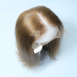 100% vierge vietnamien Remy cheveux humains vague naturelle perruque complète pour couleurs personnalisées HD dentelle transparente prix de gros - Product Image 5