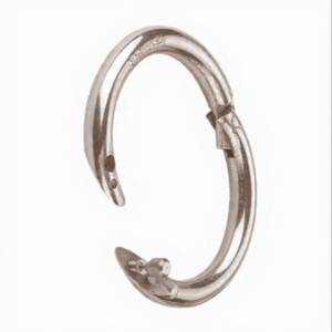 BNR 11 Anneau de nez réglable et réutilisable en cuivre pour bovins avec vis de sécurité 52mm-70mm pour le contrôle vétérinaire du bétail - Product Image 1