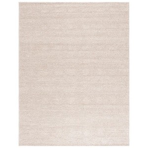 Tapis rectangulaire scandinave en coton tissé plat, couleur unie, lavable, pour salon, avec envers en jute, à poils fins - Product Image 1