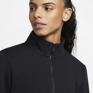 Chaqueta de Forro Polar para Mujer, 100% Poliéster, Impermeable, Transpirable, Ecológica, Informal, de Invierno, Personalizada, OEM, con Media Cremallera - Product Image 3