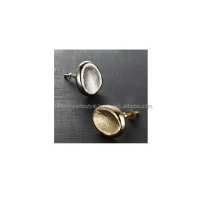 Decorative Engraved Brass Knobs Artistic Cabinet Drawer Pull Handles Vintage Furniture <b>Hardware</b> Accessories Unique Craftsmanship - Product Image 1