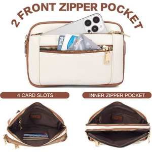 Riñonera de Gran Capacidad para Mujer, Impermeable, de Poliéster, Ligera, Tipo Bandolera - Product Image 2