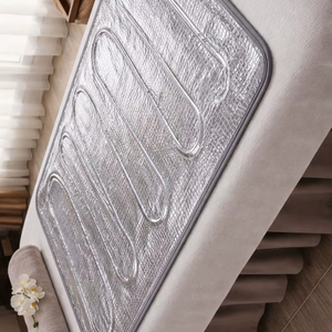 Tapis chauffant électrique en polaire corail KETS WARM pour table de massage avec thermostat réglable et chauffage rapide - Product Image 1