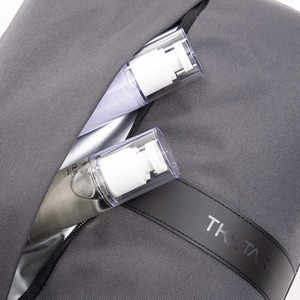 Gray simple laptop bag large capacity business backpack lightweight <b>travel</b> backpack - Product Image 5