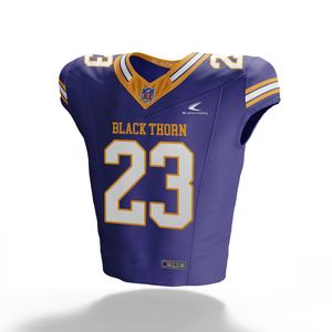 เสื้อเจอร์ซีย์ฟุตบอลอเมริกันแบบสั่งทำเสื้อทีม OEM เสื้อทีมระบายอากาศได้ดี - Product Image 3