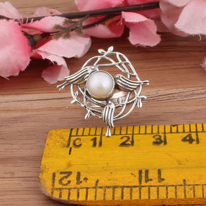 Anillo de Boda de Plata de Ley 925 para Mujer |   Joyería Fina Minimalista al por Mayor - Product Image 2