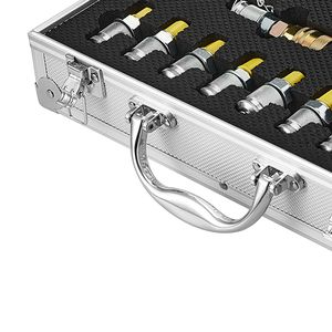 Kit di Prova Pressione Idraulica per Escavatore: Set 3 Manometri, 11 Raccordi di Prova, 3 Tubi di Prova - Product Image 4