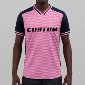 Ropa de Entrenamiento Ligera, Transpirable y de Secado Rápido, Precio al por Mayor, Camiseta de Fútbol Corta con Estampado por Sublimación 100% Poliéster - Product Image 5