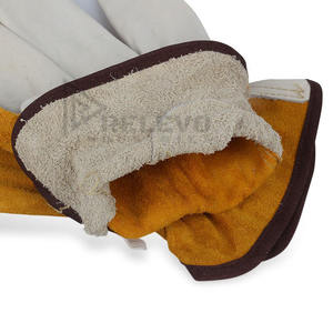 Guantes de cuero y tela para uso diario, equipo de motocross, ciclismo, correr, guantes transparentes de silicona de dedo completo para hombre, al mejor precio - Product Image 4