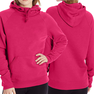 เสื้อสเวตเตอร์มีฮู้ดสำหรับผู้หญิง สีพื้น แขนยาว ผ้าฝ้ายถัก ระบายอากาศได้ดี มีกระเป๋า เหมาะสำหรับใส่ในฤดูใบไม้ร่วง - Product Image 3
