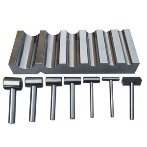 Wood T-Handle Dapping <b>Punch</b> <b>Set</b> with Die Block and Seven Hammer Forming Block for Jewelry Engraving DIY Tools by SUNTOOLS/STIPL - Product Image 2