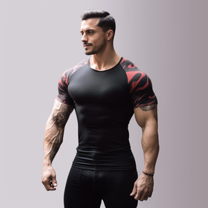 2026 Wholesale Sublimation <b>Shirt</b> BJJ <b>Mens</b> Rashguards Beach Long Sleeve Surfing Rash Guard Sport <b>Compression</b> Training Wear - Product Image 3