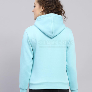 Sudaderas para mujer a prueba de viento, fabricadas en fábrica, para venta en línea, de la mejor calidad, hechas de algodón/poliéster. - Product Image 3