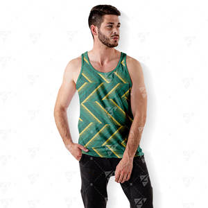 Débardeur Sportif Homme Personnalisé avec Logo, 100% Polyester, Léger, Respirant et Séchage Rapide (ODM) - Product Image 2