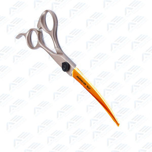 Top Quality 6.5-Inch Curved Pet Grooming <b>Scissors</b> Professional Animal Hair Cutting Shears with Sand Color Handle - Product Image 2