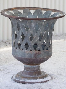 Lot de 2 pièces de jardinière en métal profond pour intérieur et extérieur en métal le plus vendu, prix de gros de haute qualité - Product Image 5