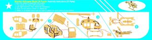 Kit de modèle d'hélicoptère en bois à assembler soi-même, jouet artisanal sculpté avec motif étoile - Product Image 6