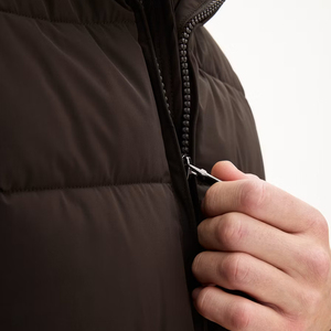 Veste matelassée pour homme, couleur unie, imperméable, écologique, respirante, nouveau design tendance, vestes matelassées d'hiver - Product Image 5