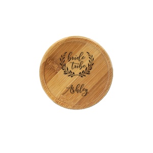 Wooden Coasters for Home Use Table Cup <b>Teacup</b> & Mug Mat Decorative Household Cup Pad for Dinning Table - Product Image 1