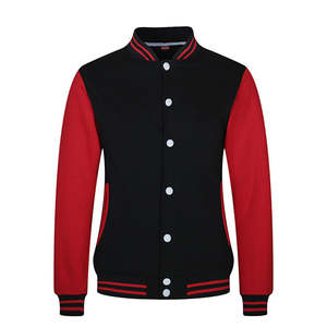 Nouvelle veste varsity pour homme, col montant, style streetwear, design personnalisé avec impression et broderie sur mesure à prix de gros - Product Image 1