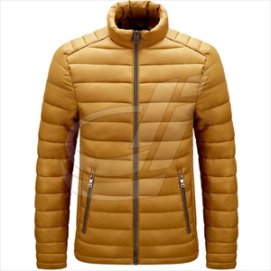 Veste à bulles OEM personnalisée pour hommes Manteau d'hiver coupe-vent avec décoration brodée pour l'extérieur - Product Image 4