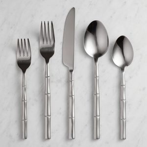<b>High</b> End Modern Metal Cutlery Set For Dining <b>Table</b> Durable Stylish <b>Kitchen</b> Accessories Premium Set - Product Image 2