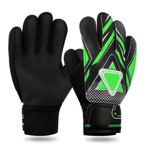 ถุงมือฟุตบอลยาง PU ถุงมือกีฬาผู้รักษาประตูแบบมืออาชีพ - Product Image 1