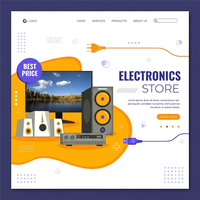 Pengembangan Toko Elektronik Konsumen Berkinerja Tinggi: Desain Web Responsif Profesional & Solusi Skalabel untuk Merek Teknologi
