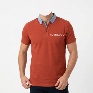Camiseta de Punto de Algodón para Hombre, Manga Corta, Color Sólido, Logotipo Frontal Personalizado, Estilo Casual Transpirable, 180g - Product Image 2