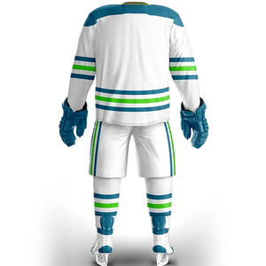 Veste de hockey sur glace, vêtements de sport professionnels incluant une couche de base pour le hockey sur glace et une collection d'équipements d'équipe - Product Image 2
