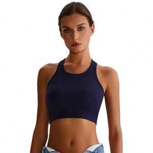 Camisetas Cortas Personalizadas OEM para Mujer, Camisetas Sexys de Manga Corta de Algodón de Alta Calidad, Tejido Jersey Transpirable, Ropa Casual de Calle, Camisetas Y2K - Product Image 6