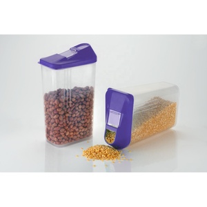 Caja Hermética de Plástico para Almacenamiento de Alimentos, Contenedor Hermético para Microondas, Cocina, Hogar - Product Image 1