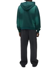 Sudadera con capucha de invierno personalizada de poliéster/algodón, de punto, extragrande, gruesa, con cremallera, estilo streetwear, lavado ácido, efecto desgastado por el sol, para hombre - Product Image 6