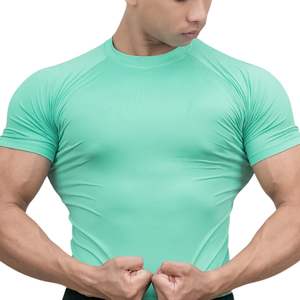 Camiseta Deportiva de Compresión para Hombre, Personalizada, al por Mayor, sin Mangas, de Secado Rápido, Transpirable, para Gimnasio, Entrenamiento, Running - Product Image 1