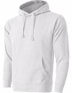 <b>Orange</b> Slim Streetwise Pullover <b>Hoodies</b> High Quality Cotton Puffer Printing <b>Men's</b> Sweatshirts Custom Made Manufacturers - Product Image 4