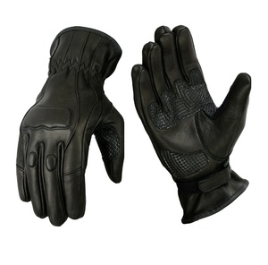 Guantes de moto de cuero impermeables para mujer, guantes de montar antideslizantes para carreras de invierno y operación táctica - Product Image 3