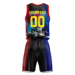 Uniformes de Baloncesto Personalizados 2026, Sublimación Completa, Secado Rápido, Conjuntos de Camiseta y Pantalones Cortos Estampados, Servicio OEM, Superventas - Product Image 3